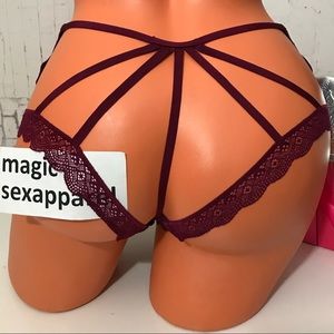 VS S XL VERY SEXY CHEEKY PANTY STRAPPY CAGED